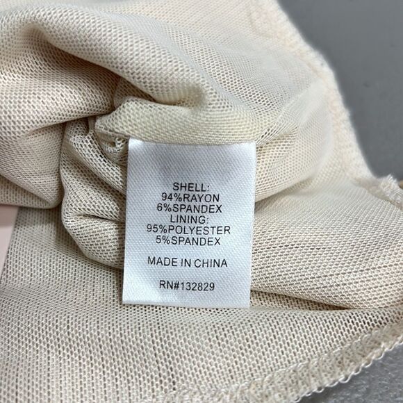 Super down one shoulder seamed crop cami top size medium NWT - Picture 11 of 11